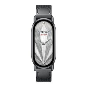 Xiaomi Smart Band 10 Knitted Silk Strap - Ebony Black