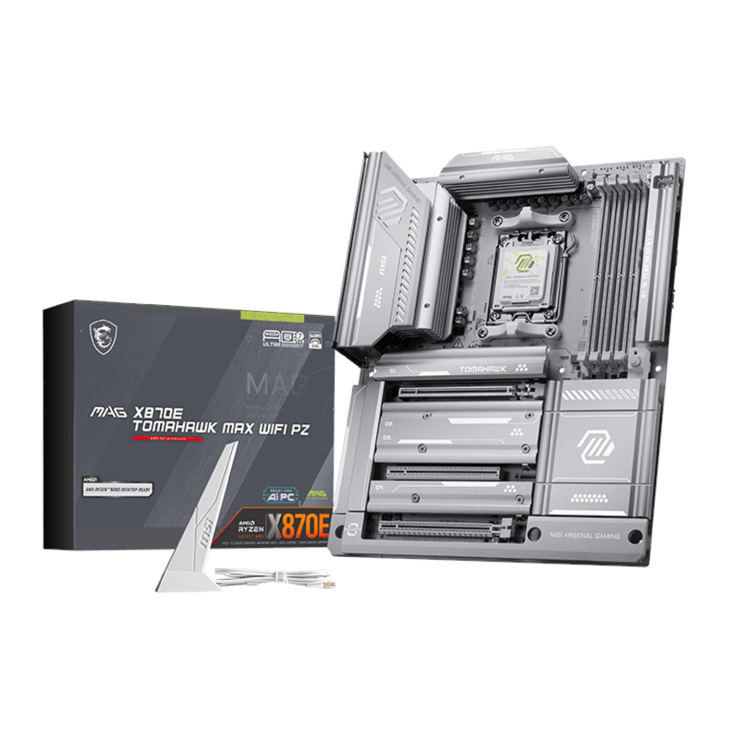 MSI MAG X870E TOMAHAWK MAX WIFI PZ AM5 ATX Motherboard
