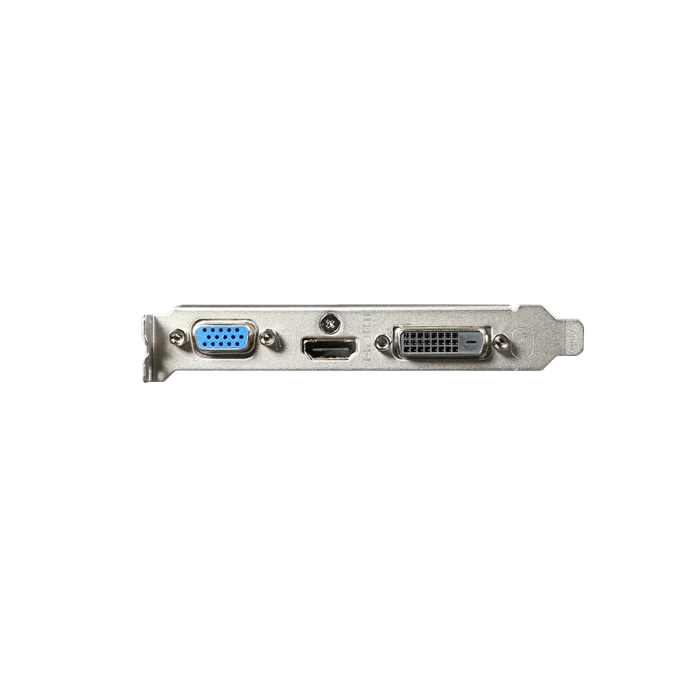 GIGABYTE Graphics nVidia GeForce® GT 710 2GB GDDR3 64Bit . 1x Dual-Link DVI-D; 1x HDMI; 1x VGA; Low Profile - Image 9